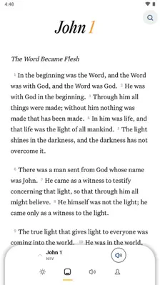 NIV Bible Offline android App screenshot 2